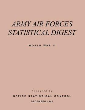 portada army air forces statistical digest world war ii (en Inglés)