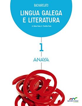 portada g).(15).lingua galega e liter. 1º bach. (en Gallego)