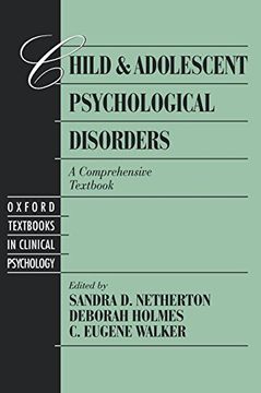 portada Child and Adolescent Psychological Disorders: A Comprehensive Textbook (Oxford Series in Clinical Psychology) (in English)