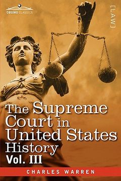 portada the supreme court in united states history, vol. iii (in three volumes) (en Inglés)