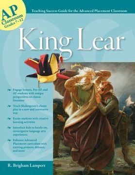 portada advanced placement classroom: king lear