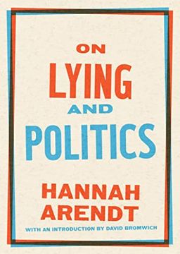 portada On Lying and Politics: A Library of America Special Publication (in English)