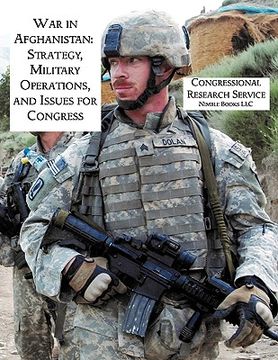 portada war in afghanistan: strategy, military operations, and issues for congress (en Inglés)