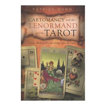 portada Cartomancy With the Lenormand and the Tarot: Create Meaning & Gain Insight From the Cards (in English)