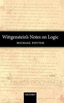 portada Wittgenstein's Notes on Logic 
