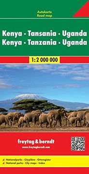 portada Kenya-Tanzania-Uganda 1: 2. 000. 000. Wegenkaart 1: 2 000 000 (Auto Karte) (en Alemán)