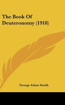 portada the book of deuteronomy (1918)