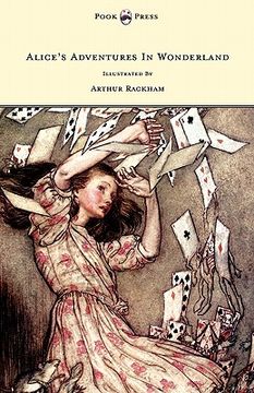 portada alice's adventures in wonderland illustrated by arthur rackham