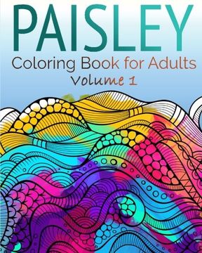 portada Paisley Coloring Book for Adults (Volume 1)