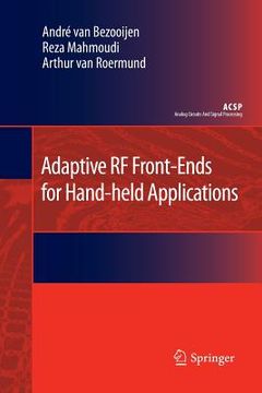 portada Adaptive RF Front-Ends for Hand-Held Applications (en Inglés)