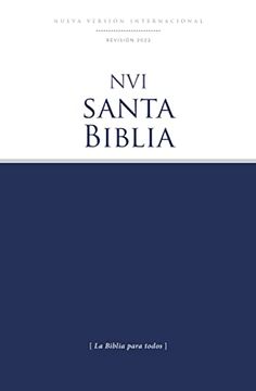 portada Nvi, Santa Biblia Edición Económica, Texto Revisado 2022, Tapa Rústica