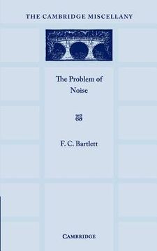 portada The Problem of Noise Paperback (The Cambridge Miscellany) (en Inglés)
