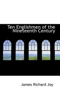 portada ten englishmen of the nineteenth century