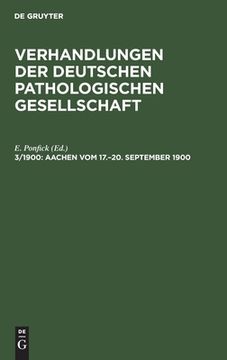 portada Aachen vom 17. -20. September 1900 (German Edition) [Hardcover ] (en Alemán)