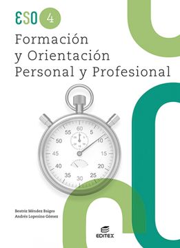 portada Formación y Orientación Personal y Profesional 4º eso (in Spanish)