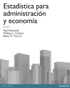 portada Estadistica Para Administracion y Economia
