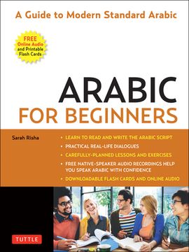portada Arabic for Beginners: A Guide to Modern Standard Arabic (Free Online Audio and Printable Flash Cards) (en Inglés)