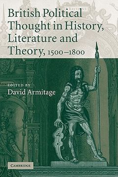 portada British Political Thought in History, Literature and Theory, 1500-1800 (en Inglés)