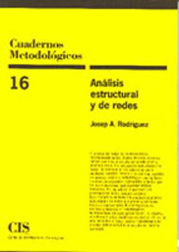 portada análisis estructural y de redes
