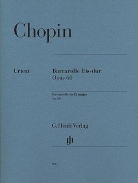 portada Barcarolle fa Dièse Majeur op. 60 (en Alemán)
