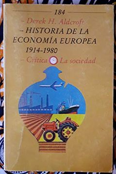 portada Historia de la Economia Europea (1914-1980)