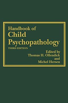 portada Handbook of Child Psychopathology (Issues in Clinical Child Psychology) (en Inglés)