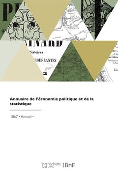 portada Annuaire de l'économie politique et de la statistique (in French)
