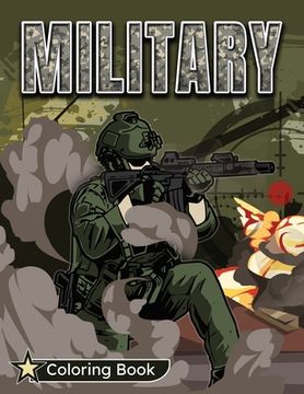 portada Military Coloring Book (en Inglés)