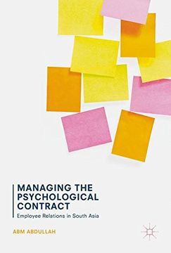 portada Managing the Psychological Contract: Employee Relations in South Asia