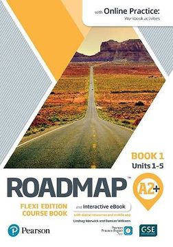 portada Roadmap a2+ Flexi Edition Course Book 1 With and Online Practice Access 