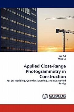 portada applied close-range photogrammetry in construction (en Inglés)