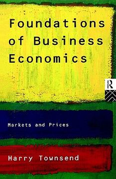 portada foundations of business economics (en Inglés)