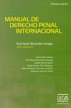 portada Manual de Derecho Penal Internacional (Primera Edición) (in Spanish)