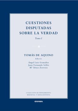 portada Cuestiones Disputadas Sobre la Verdad (de Veritate). Tomo i (in Spanish)