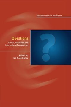 portada Questions: Formal, Functional and Interactional Perspectives (Language Culture and Cognition) 