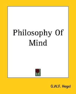 portada philosophy of mind (en Inglés)