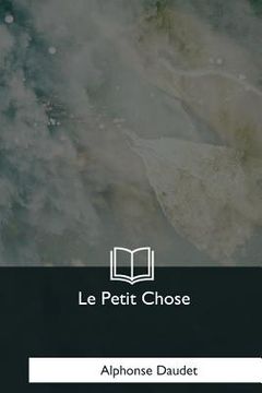 portada Le Petit Chose (in French)