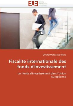portada Fiscalite Internationale Des Fonds D'Investissement