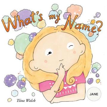 portada What's my name? JANE (en Inglés)