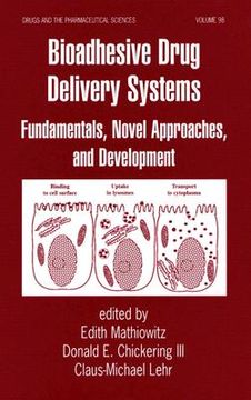 portada bioadhesive drug delivery systems: fundamentals, novel approaches, and development (en Inglés)