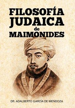 portada Filosof a Judaica de Maimonides