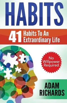 portada Habits: 41 Habits To An Extraordinary Life (in English)