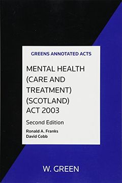 portada Mental Health (Care and Treatment) (Scotland) Act 2003