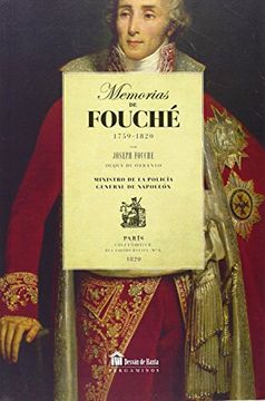 portada Memorias de Fouché