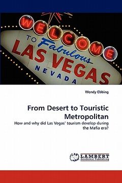 portada from desert to touristic metropolitan (in English)