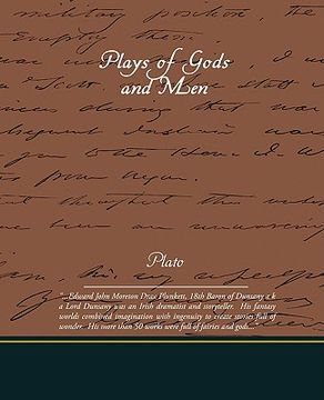 portada plays of gods and men (en Inglés)