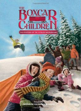 portada The Mystery of the Stolen Snowboard (Boxcar Children)