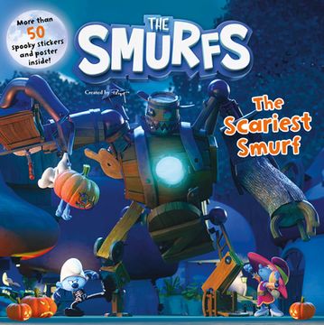 portada Smurfs 8x8 Deluxe: Halloween (en Inglés)