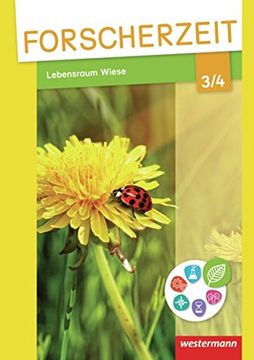 portada Forscherzeit - Themenhefte für den Sachunterricht: Lebensraum Wiese 3/4: Schülerheft (en Alemán)