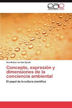 portada concepto, expresi n y dimensiones de la conciencia ambiental (en Inglés)